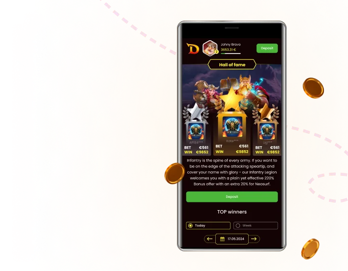 DragonSlots CASINO Instalar la app en Android📱 DRAGONSLOTS Casino APP